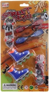 Set de skateboarduri și role pentru degete pentru copii