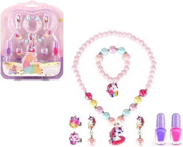 Set de bijuterii pentru copii cu unicorn
