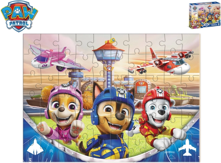 Puzzle Piloții din Adventure Bay Paw Patrol (Patrula Cățelușilor) 60 de piese