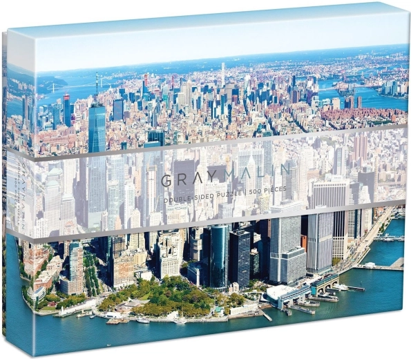 Puzzle Reversibil New York City de la Gray Malin cu 500 piese