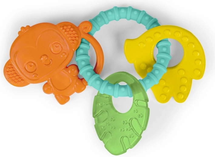 Jucărie de dentiție Bright Starts Tropical Chews 3m+