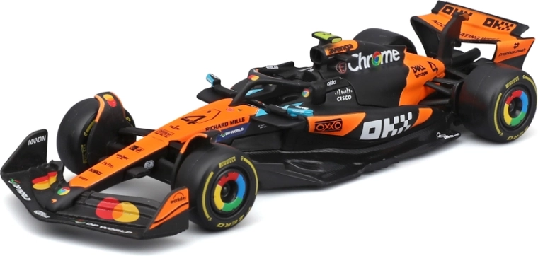 Bburago McLaren F1 MCL39 (2025) Lando Norris #4 – model Formula 1 1:43