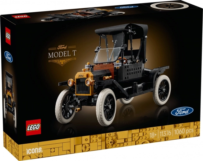 LEGO Icons Ford Model T – model de colecție pentru adulți