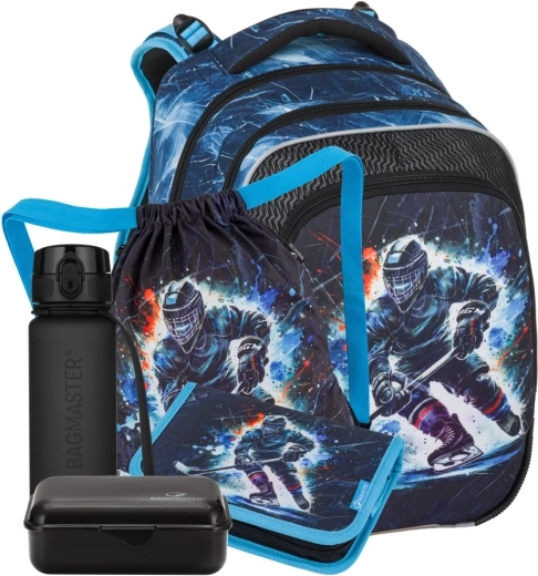 Bagmaster Beta set școlar mare pentru elevi de clasa I – hochei