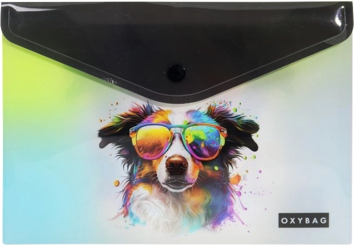 Mapă cu capsă A5 Crazy Animals – câine