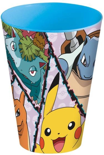 Pahar din plastic Pokémon 430 ml albastru