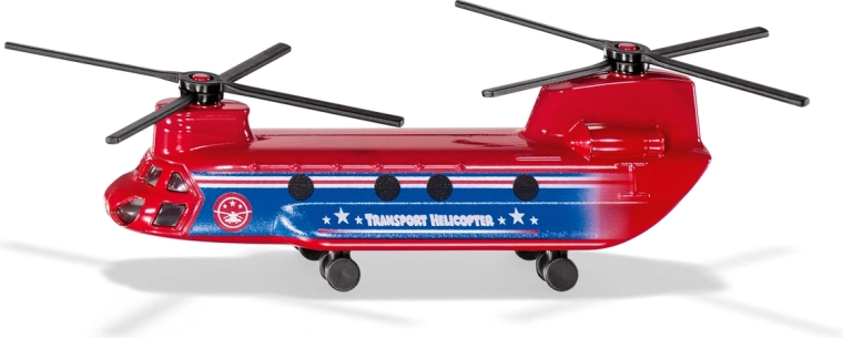 Elicopter de transport Siku cu două rotoare