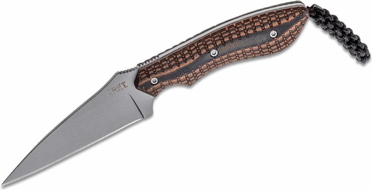 Cuțit multifuncțional de buzunar CRKT S.P.E.W. 7,6 cm, negru‑verde, G10, teacă Kydex