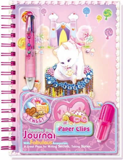Pecoware Agendă spiralată Kitten