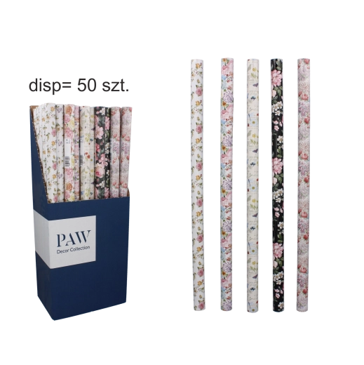 Hârtie de ambalat decorativă 200 × 70 cm – mix universal de modele