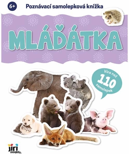 Cărticică educativă cu autocolante – Pui de animale