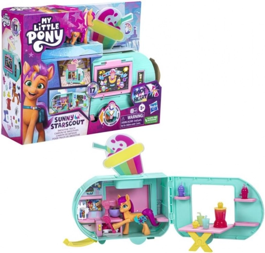 My Little Pony Sunny și camioneta de smoothie