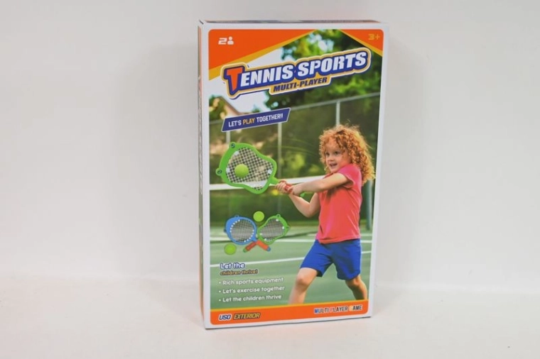 Set de palete de tenis pentru copii în formă de rechin, cu minge
