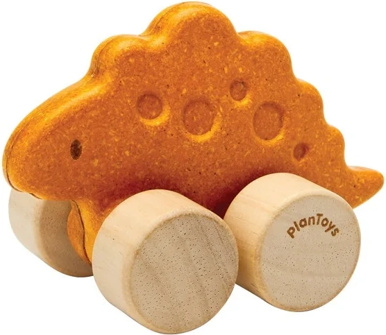 PlanToys mașinuță dinozaur stegozaur - 1 bucată