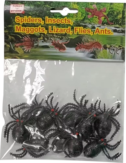 Păianjeni luminoși pentru întuneric 10 buc