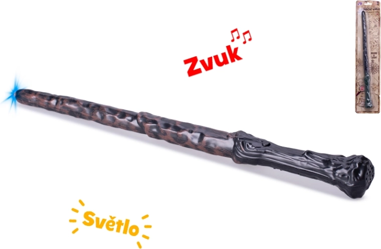 Baghetă magică cu lumină și sunet 36 cm