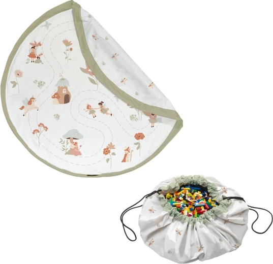 Pătură de joacă și sac pentru jucării Play&Go Noomad original Fairyworld