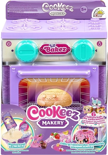 Set creativ COOKEEZ MAKERY – cuptorul magic pentru coacerea plușurilor