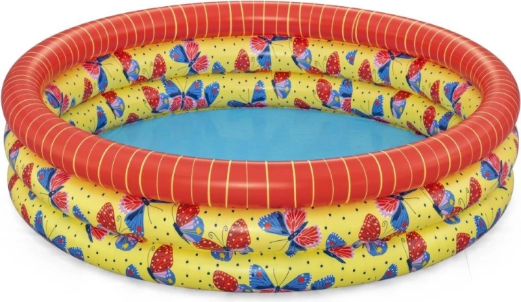 Pisci­nă gonflabilă pentru copii cu fluturi 168 × 38 cm