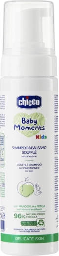 Chicco șampon și balsam 2în1 pentru copii Soufflé Baby Moments Kids 150 ml