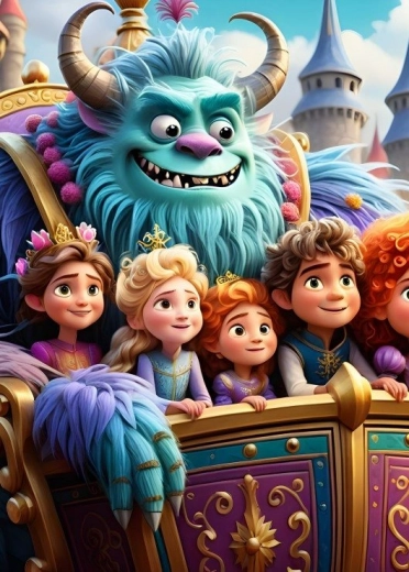 Puzzle Bluebird Către aventură 104 piese