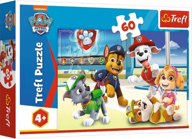 Puzzle Patrula Cățeilor 60 Piese Trefl