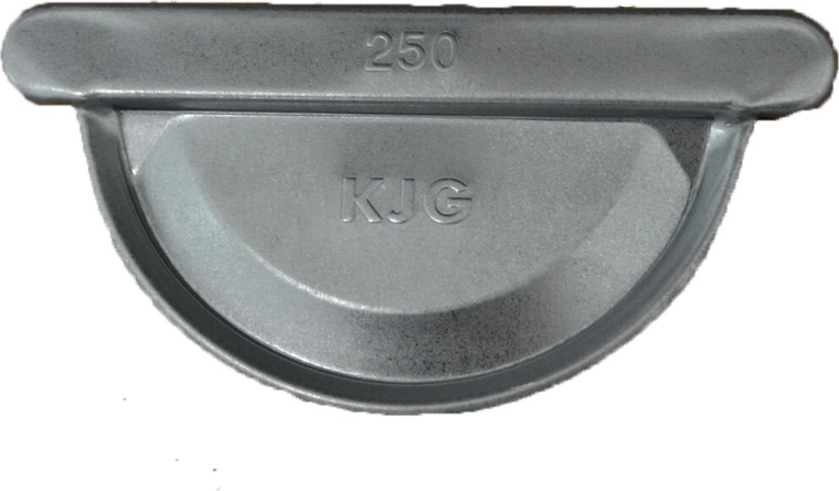 Capăt jgheab 250 mm galvanizat