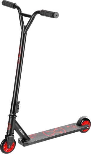 Trotinetă freestyle NILS Extreme negru-roșu