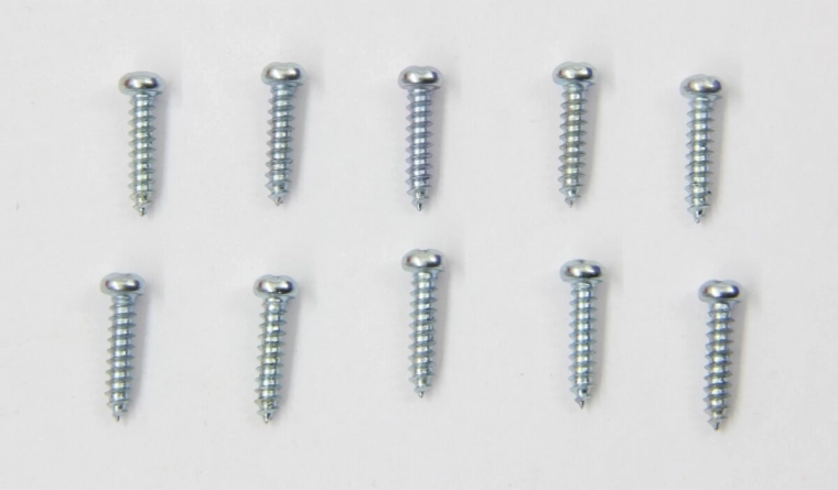 Șuruburi autofiletante pentru tablă M2,9 × 13 mm, 10 bucăți JAMARA