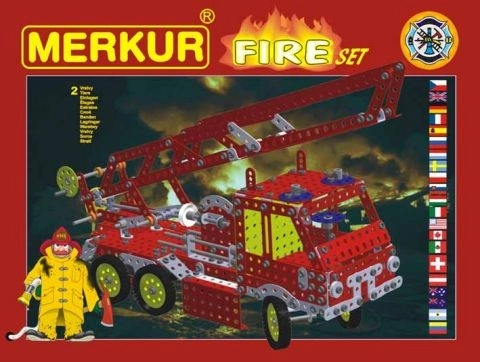 Set de Construcții Merkur Pompieri