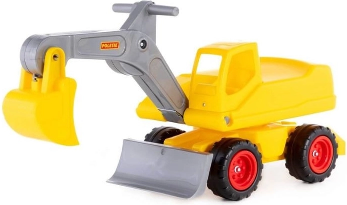 Excavator mega pentru copii cu scaun rotativ 360° și plug detașabil