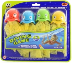 Caracatițe de scufundare – set de 4 bucăți