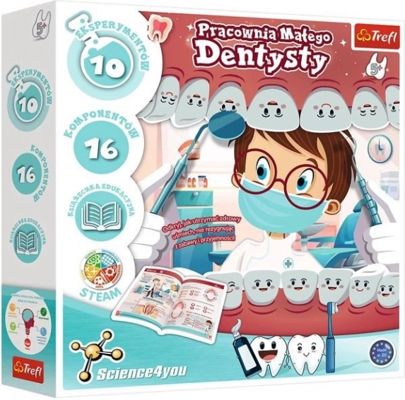 Set științific Micul dentist 5+ Science4You TREFL