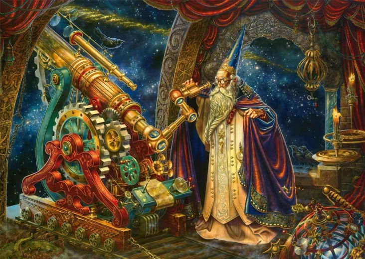 Puzzle Astronom 1000 piese SCHMIDT