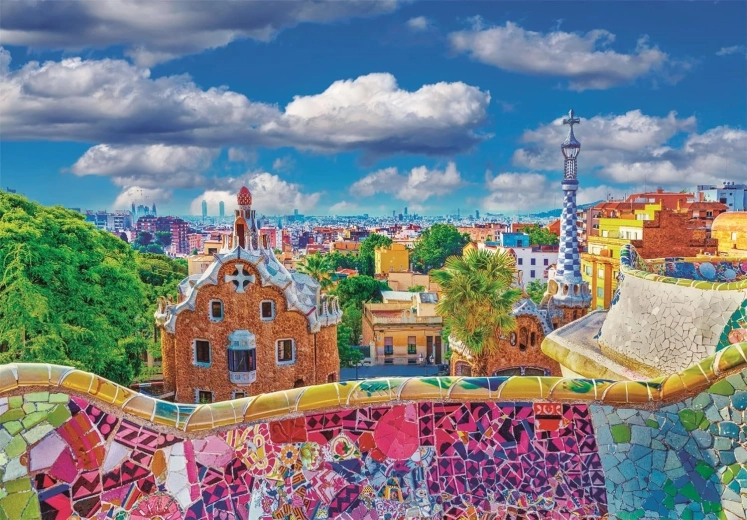 Puzzle CLEMENTONI Park Güell Barcelona 1000 piese