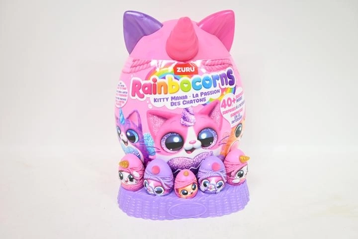 ZURU Rainbocorns Eggzania Kitty Mania ou surpriză medie - 1 bucată