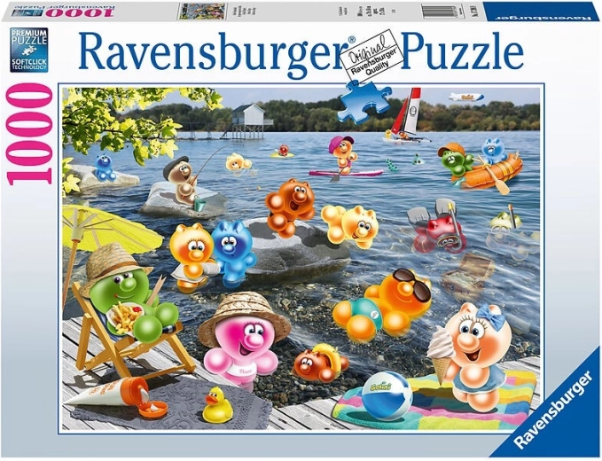 Puzzle Ravensburger Gelini la picnic 1000 piese
