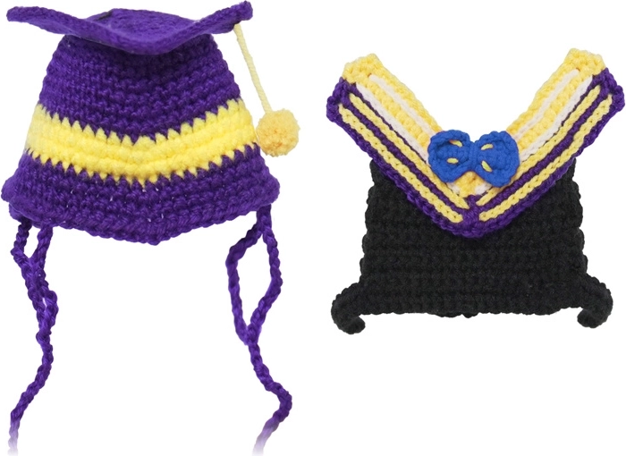 Costum tricotat de student pentru robotul LOONA Premium