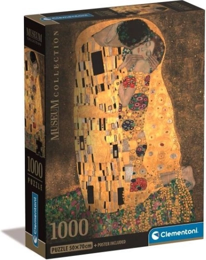 Puzzle 1000 piese Compact Museum Il Bacio