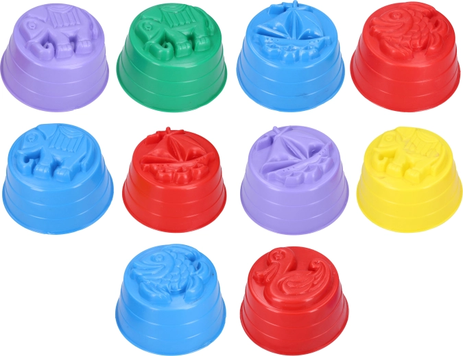 Formă mare din plastic pentru nisip 15 × 8 cm