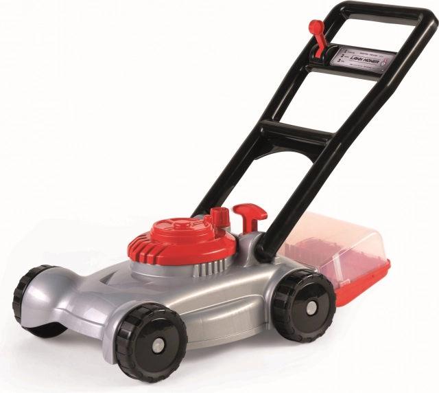 Androni mașină de tuns iarbă cu coș pentru copii