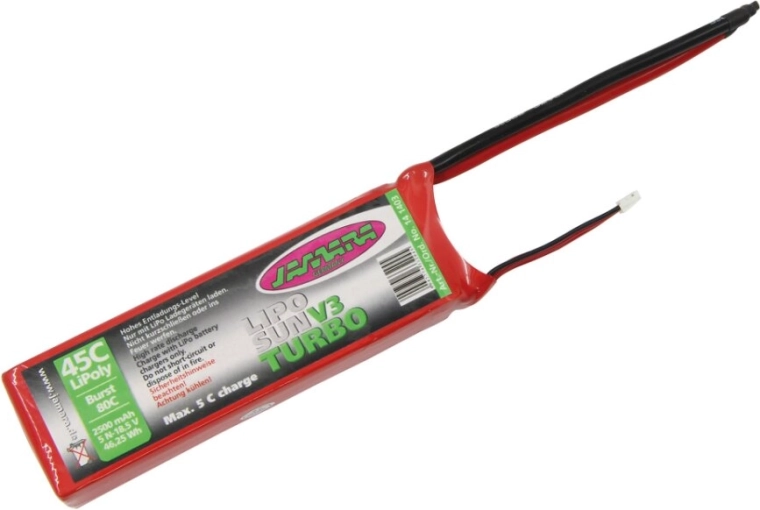 Acumulator LiPo LipoSun V3 Turbo 2500 mAh 18,5 V 45C