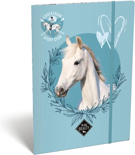 LizzyCard Wild Beauty dosar A4 cu elastic