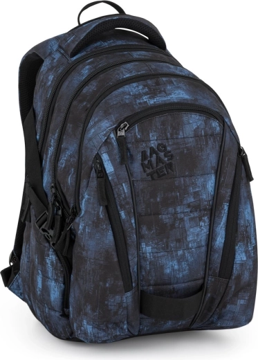 Rucsac pentru elevi Bagmaster bag 25 negru-albastru