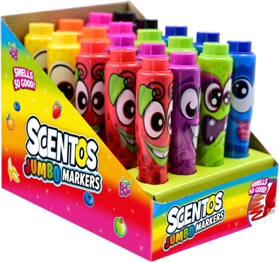Marker jumbo parfumat Scentos Funny Face 1 buc.