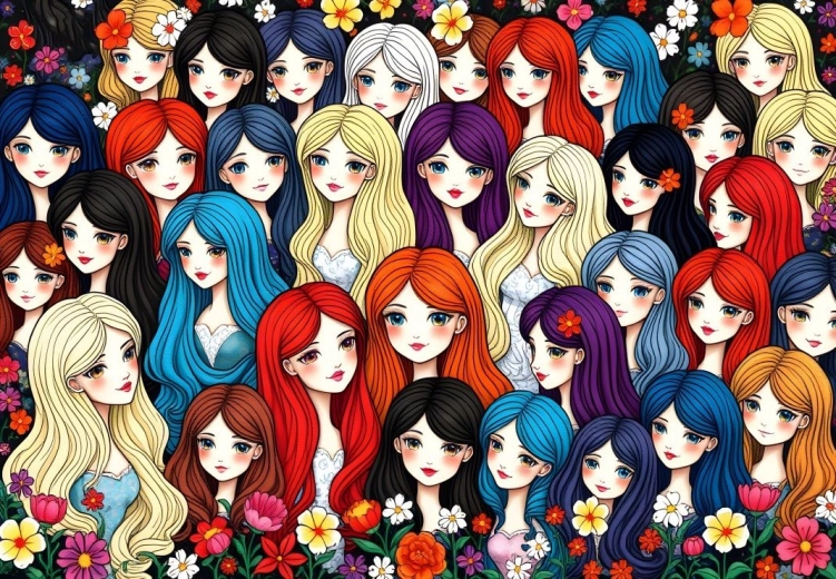 Puzzle Alipson Doamnele din grădina secretă 1000 piese