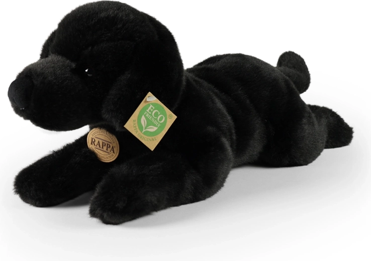 Labrador negru de pluș 40 cm ECO-FRIENDLY