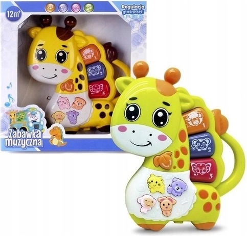 E-edu jucărie muzicală girafă