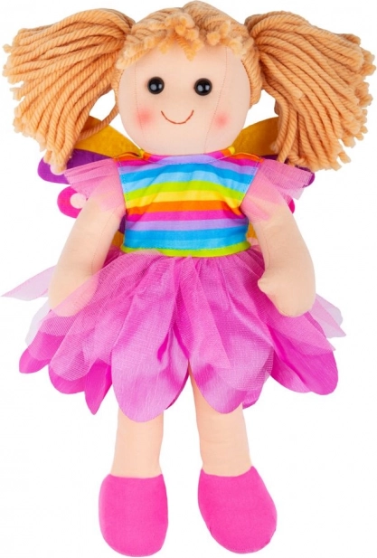 Păpușă din material textil Chloe 34 cm de la Bigjigs Toys