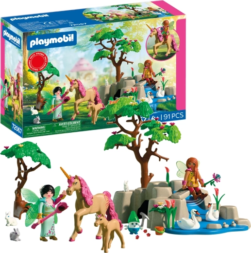 Playmobil expediția zânelor cu unicorn și mânz – set de joacă cu 91 de piese